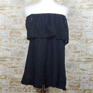 Lane Bryant Off the Shoulder Black Top Sz 14/16